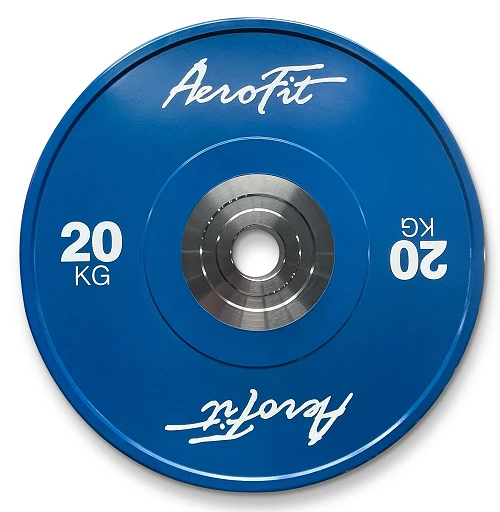 20 кг бамперные диски для кроссфита, цветные AeroFit AFBDC