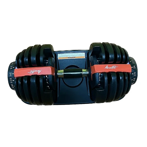 Гантель регулируемая, вес от 5 кг до 40 кг AeroFit AFGRB-40KG — фото 3