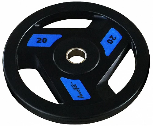 20 кг олимпийские обрезиненные диски AeroFit AFPLC