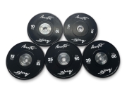 Бамперный диск для кроссфита AeroFit AFBD25, 25 кг, черный